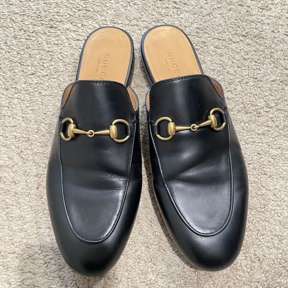 Gucci Shoes - Princetown leather slippers